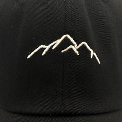 Mountain embroidery baseball cap