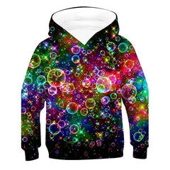 3d Vision Digital Printing Children's Hoodie