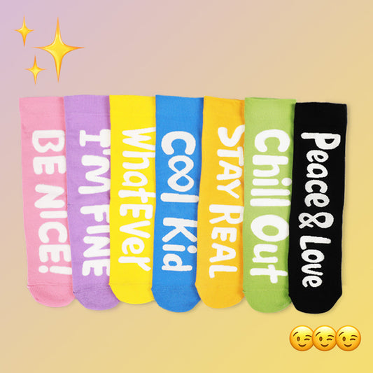 Macaron Solid Color Couple Socks Women's Tube Socks