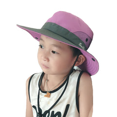 Outdoor Sun Hat With Large Side Shading In Summer
