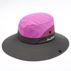 Outdoor Sun Hat With Large Side Shading In Summer