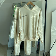 Solid Cotton Women Sweatsuits, Hooded, Sweatshirts, Hoodies Track Pants Joggers