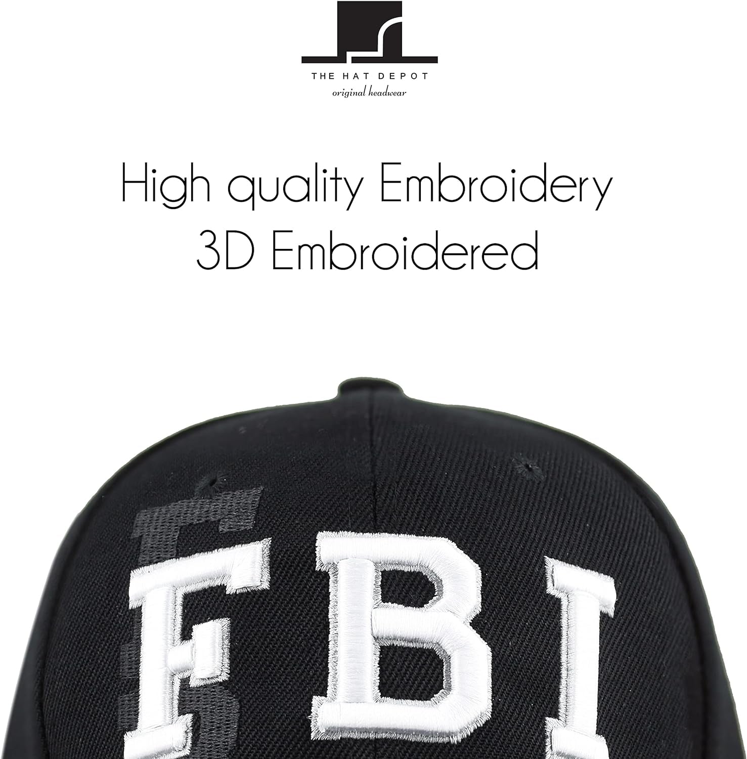Law Enforcement 3D Embroidered Hat.