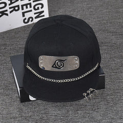 Punk wind hoop flat round cap written along baseball hip-hop