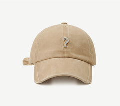 Hat Female Autumn And Winter Street Hipster Question Mark Baseball Cap
