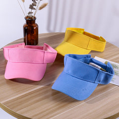 Summer outdoor sun shade ladies empty top hat