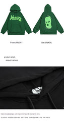 Mexican Bandit Headgear Embroidered Hoodie Fleece Padded Coat