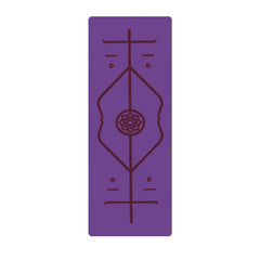 Non Slip TPE Yoga Mat Position Line Beginner
