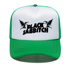 Rock band mesh hat