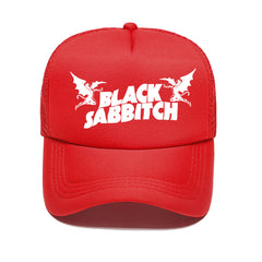 Rock band mesh hat