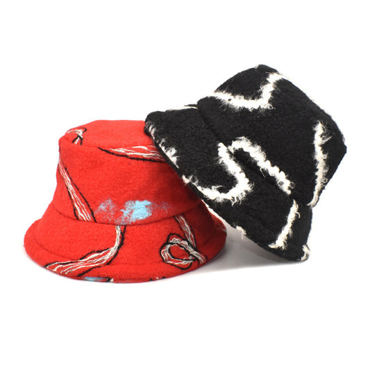 Men's And Women's Fashionable Woolen Fisherman Hat