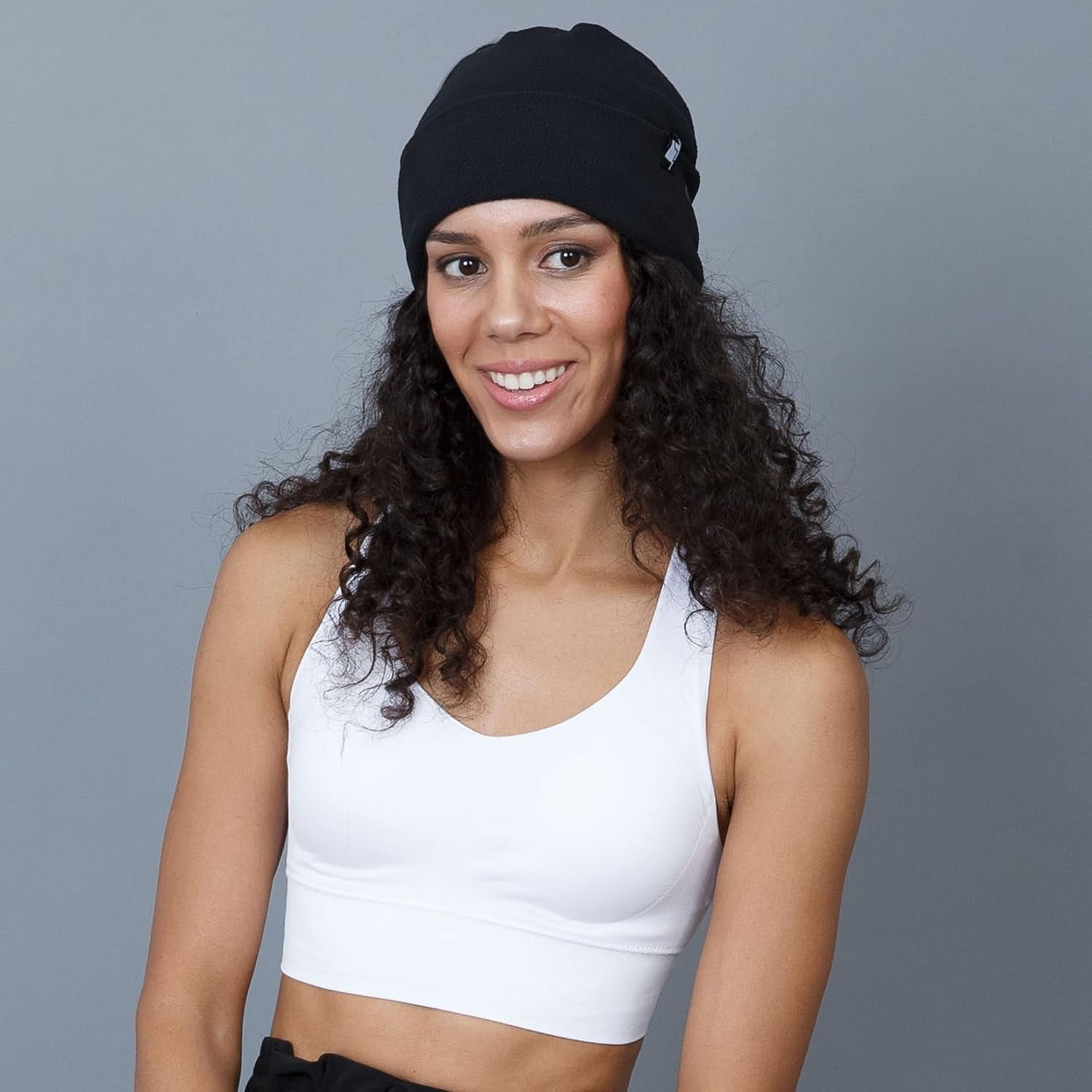 Fleece Winter Functional Beanie Hat Cold Weather-Reflective Safety for Everyone Performance Stretch