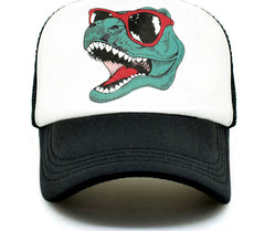 Statement Dinosaur Print Soft Top Cap