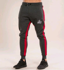 Spring and Autumn New Muscle Fitness Brothers Trousers Men Running Training Sports Breathable Sweat Slim Guard Pants