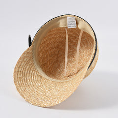 New Straw Peaked Hat Holiday Wind Ladies Shade