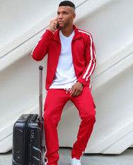 Leisure And Color Matching Fitness Sports Suit