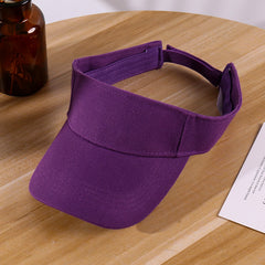 Summer outdoor sun shade ladies empty top hat