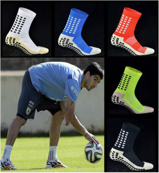New Silicone Suction Cup Football Match Training Socks