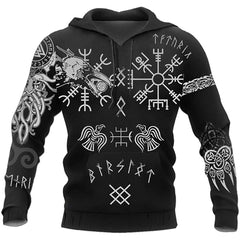 New Viking Hooded Sweatshirt Men's Hoodie