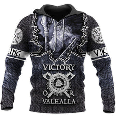 New Viking Hooded Sweatshirt Men's Hoodie
