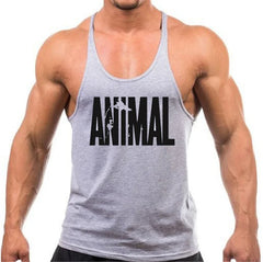 Muscle guys Brand Clothing Gym Tank Tops Mens Fitness cotton Clothes Singlets Men Stringer Bodybuilding sleeveless Shirt
