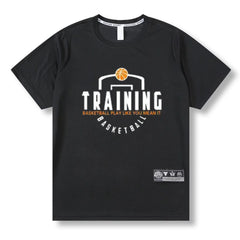 Men Women Running T Shirt breathable Quick Dry Fitness basketball shooting Training Jerseys exercise Clothes Gym Sports Shirts