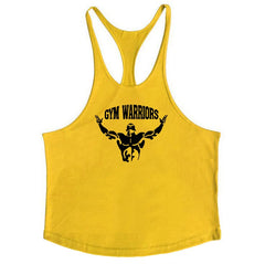 Muscle guys Brand Clothing Gym Tank Tops Mens Fitness cotton Clothes Singlets Men Stringer Bodybuilding sleeveless Shirt