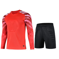 Long Sleeve Children's Football Training Competition Goalkeeper Suit