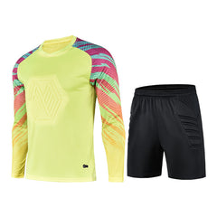 Long Sleeve Children's Football Training Competition Goalkeeper Suit