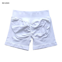 Impact Shorts Low Ribbed Band Gym Shorts Women Workout Clothes Scrunch Bum Seamless Shorts Yoga Biker Sports Shorts