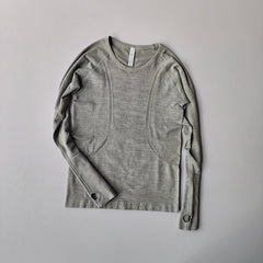 Yoga Clothes for Women, Sports Tops, Round Neck,, Seamless, Slim, Running Shirt Fitness Workout Long Sleeves Gym T shirt, Winter