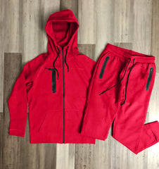 Gym Clothes Euramerican Sports Fitness Suit Men's Spring And Autumn Large Size Youth Mountaineering Outdoor Leisure Sports Suit