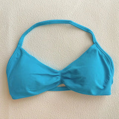 No Logos New Bra High Impact Sports Backless Yoga Neck-hanging Bra Gym Clothes Women Halter Sexy Workout Push-up Fitness Tops