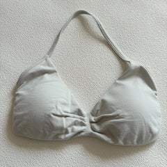 No Logos New Bra High Impact Sports Backless Yoga Neck-hanging Bra Gym Clothes Women Halter Sexy Workout Push-up Fitness Tops