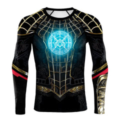 Superhero T-shirt Fashion Comics Spider Cosplay Mens Compression Fitness Clothes Sport Jersey T Shirt Male Gym Fitness Tops