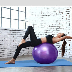Diameter 45cm PVC Fitness Balls Yoga Ball Thickened Explosion-proof Exercise Home Gym Pilates Equipment Balance Ball