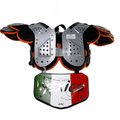 Universal Football Back Plate Shoulder Pads Sports American football Rear Protector Lower Back Pads for Adults Backplates