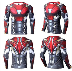2024 Comfortable THOR 3D Printed T shirts Men Compression Shirt Hero Cosplay Long Sleeve Tops Gym Fitness BodyBuilding Clothes