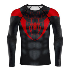 Superhero T-shirt Fashion Comics Spider Cosplay Mens Compression Fitness Clothes Sport Jersey T Shirt Male Gym Fitness Tops