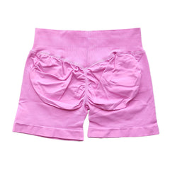 Impact Shorts Low Ribbed Band Gym Shorts Women Workout Clothes Scrunch Bum Seamless Shorts Yoga Biker Sports Shorts