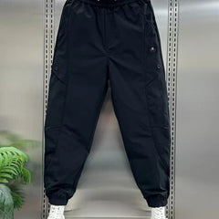 Jogger Pants Summer Man Pants Men's Cropped Trousers Sweatshirt Joggers Jogging Sport Big Size Korean Popular Clothes Gym Cargo