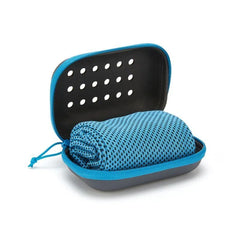 Clearance_Quick Drying Cooling Towel Soft Breathable Chilly Sweat Absorption Cold Towel with Storage Box Sports Running Yoga Gym
