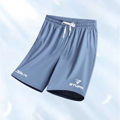 2024 Summer Men's Tennis Breathable Shorts Boutique Fashion Gym Men Running Sports Drawstring Shorts Club Game Training Clothing