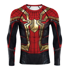 Superhero T-shirt Fashion Comics Spider Cosplay Mens Compression Fitness Clothes Sport Jersey T Shirt Male Gym Fitness Tops