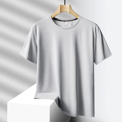 Quick Dry Sport Fashion T Shirt Men'S 2024 Short Sleeves Summer Casual Black Green OverSize 6XL 7XL Top Tees GYM Tshirt Clothes