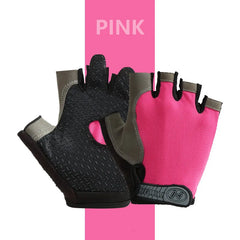 Breathable Anti-Slip Half Finger Gloves for Fitness Cycling Summer Gym Cycling Gloves for Men And Women Bicycle Riding Fishing