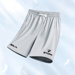 2024 Summer Men's Tennis Breathable Shorts Boutique Fashion Gym Men Running Sports Drawstring Shorts Club Game Training Clothing