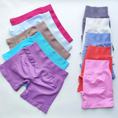 Impact Shorts Low Ribbed Band Gym Shorts Women Workout Clothes Scrunch Bum Seamless Shorts Yoga Biker Sports Shorts