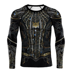 Superhero T-shirt Fashion Comics Spider Cosplay Mens Compression Fitness Clothes Sport Jersey T Shirt Male Gym Fitness Tops
