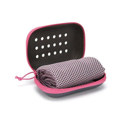 Clearance_Quick Drying Cooling Towel Soft Breathable Chilly Sweat Absorption Cold Towel with Storage Box Sports Running Yoga Gym